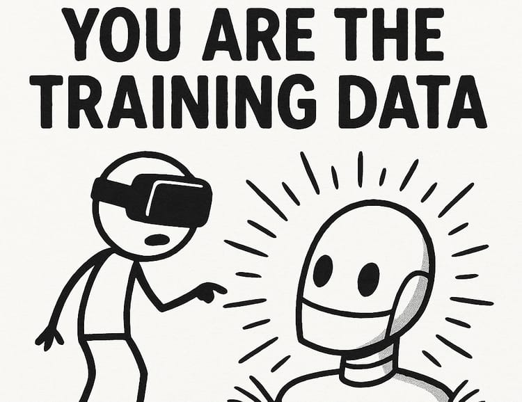 You Are Not the User. You Are the Training Data