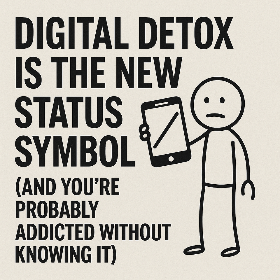 Digital Detox Is the New Status Symbol (And You're Probably Addicted Without Knowing It)